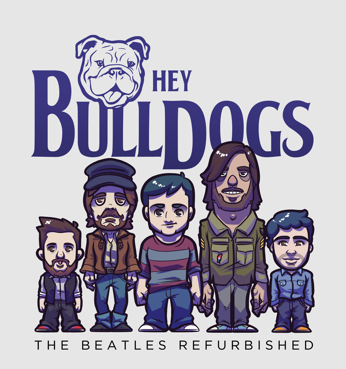 Ilustración Hey Bulldogs